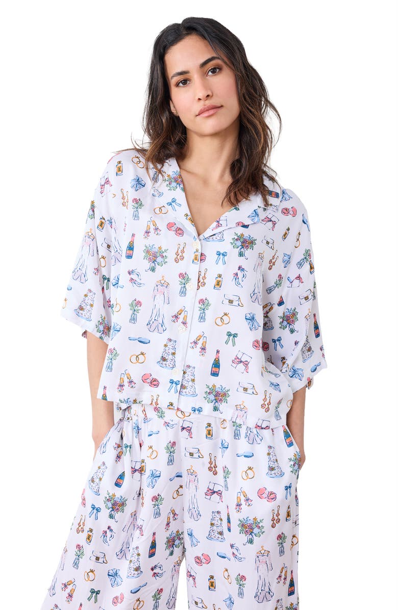 Printfresh Wildest Dreams Pajamas, Alternate, color, Coastal Cloud