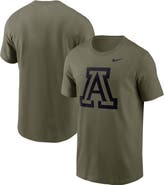 Nike Men's Nike Olive Arizona Wildcats Primetime Logo Performance T-Shirt