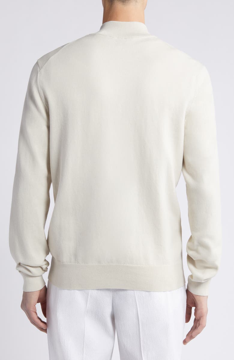 BOSS Palano Cotton Zip-Up Cardigan, Alternate, color, 