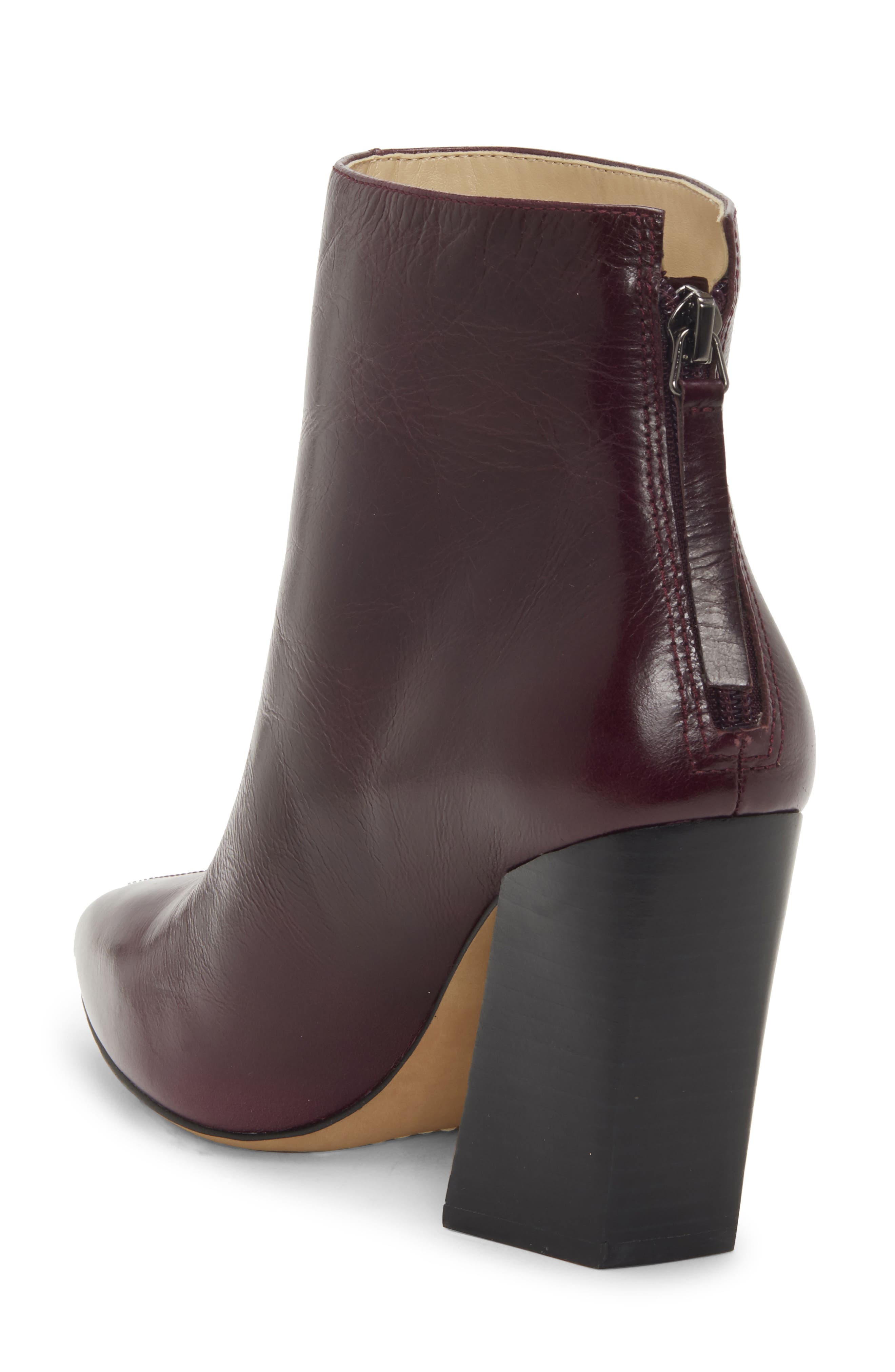 Saavie Bootie, Alternate, color, CABERNET LEATHER
