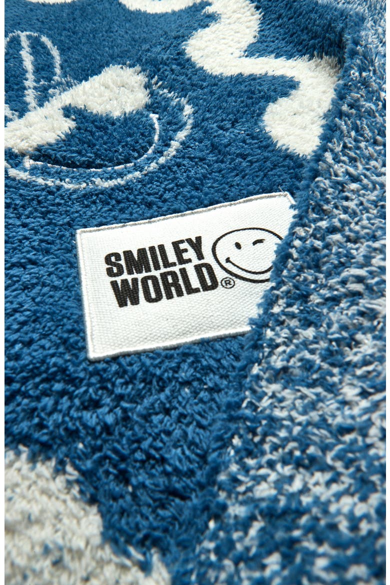 CozyChic® SmileyWorld Surf Stroller Blanket, Alternate, color, AZURE TIDE-CREAM