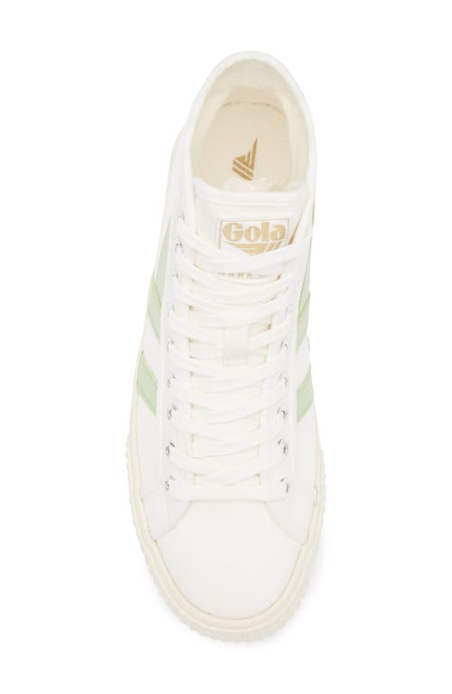 Gola Tennix Mark Cox High Top Sneaker In White