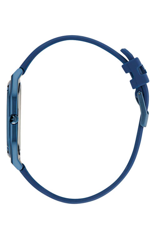 Adidas Originals Adidas Silicone Strap Watch In Blue