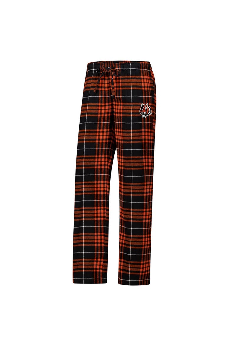 Women's Concepts Sport Cincinnati Bengals Vector T-Shirt & Flannel Pants Sleep Set, Alternate, color, Black