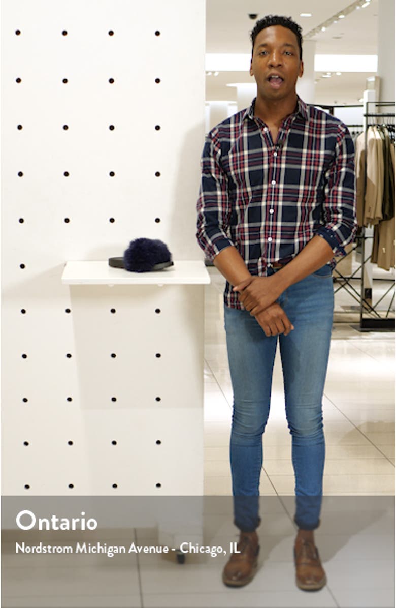 Foxy Genuine Fox Fur Slipper, sales video thumbnail