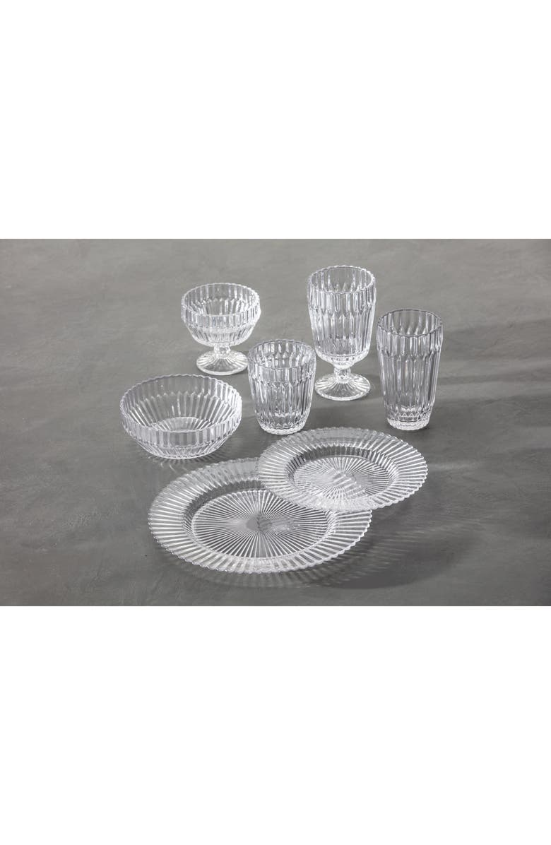 Fortessa Archie Set of 6 Clear Goblets, Alternate, color, Clear