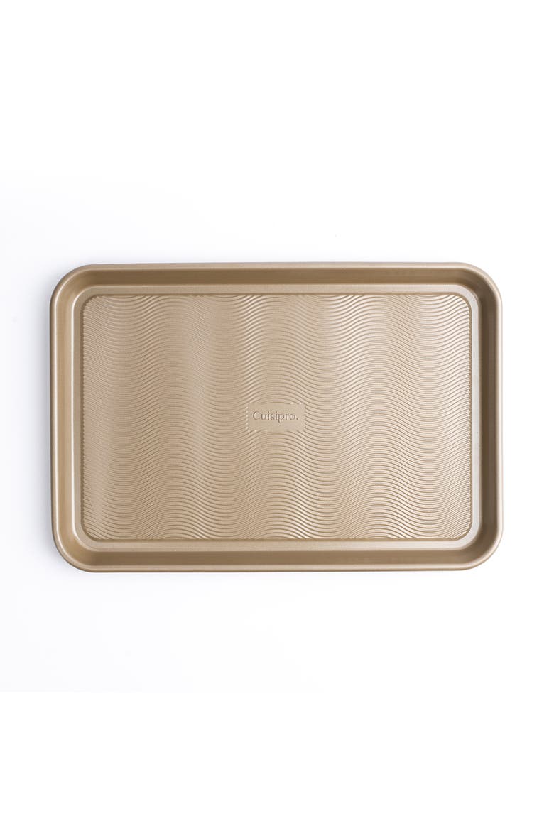 Rectangular Steel Nonstick Baking Sheet Pan, Main, color, Brown