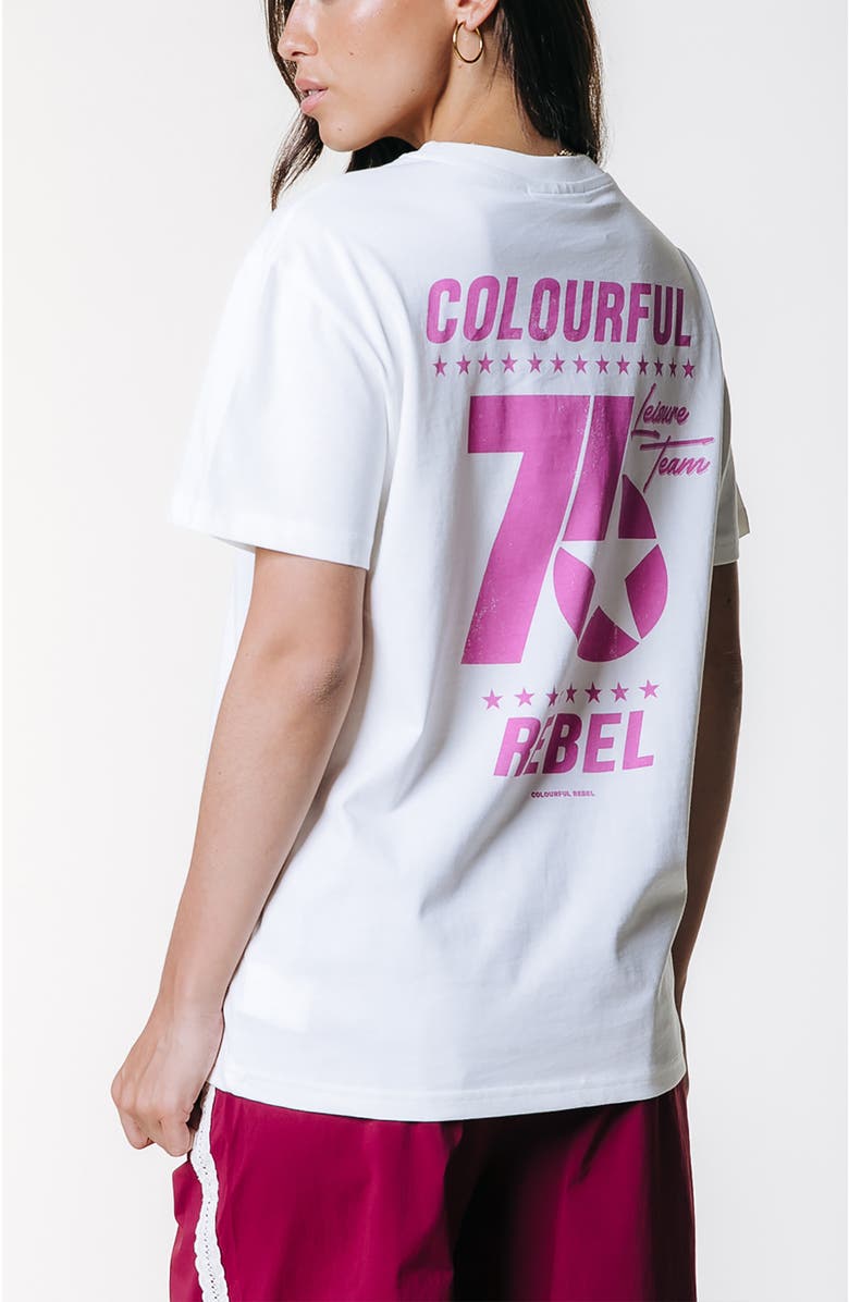 Colourful Rebel CR 76 Loosefit Tee, Alternate, color, White