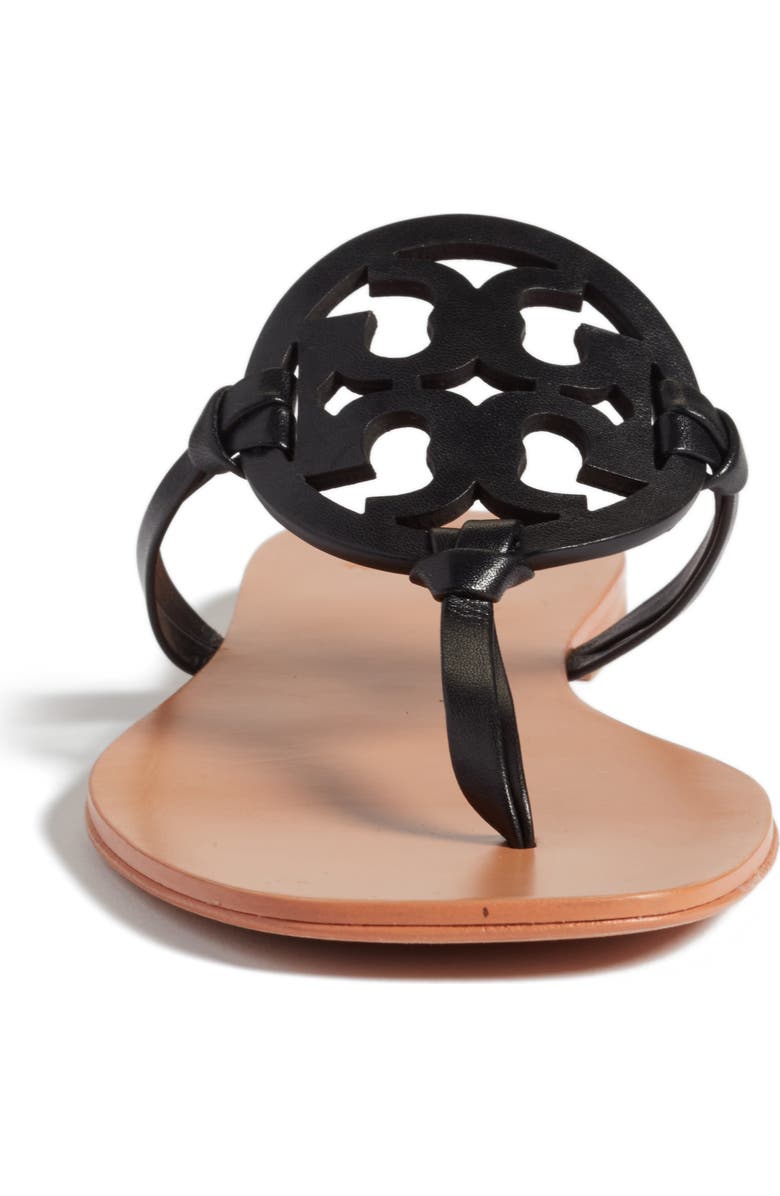 Tory Burch Miller Logo Thong Sandal, Alternate, color,