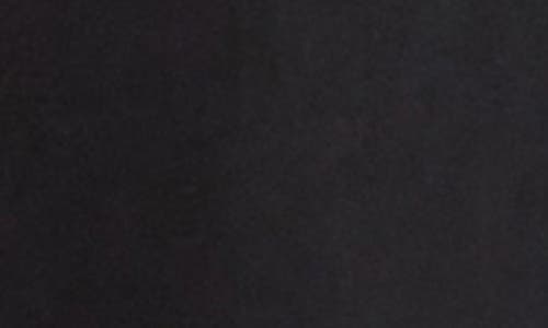 Nydj Petites Marilyn Faux Suede High Rise Straight Jeans In Black In Black