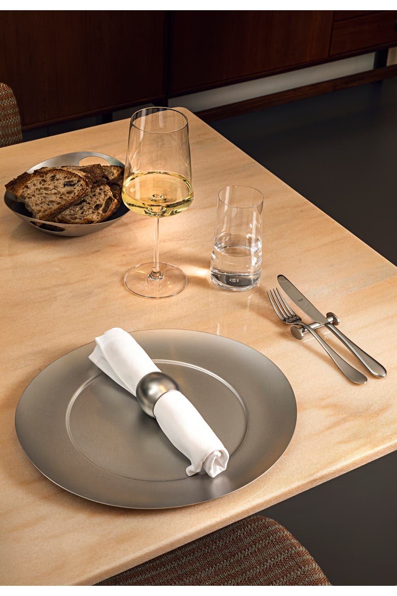 Natura Flatware Set - 5 Pieces, Alternate, color, Frozen