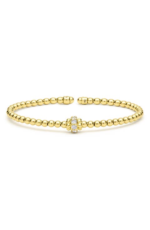 Signature Caviar Diamond Bracelet