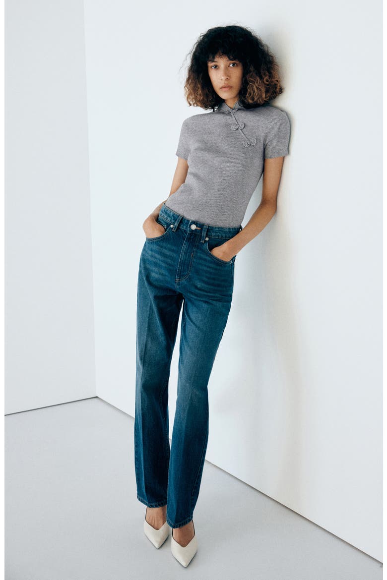 Asymmetric Neck Sweater, Alternate, color, MEDIUM HEATHER GREY