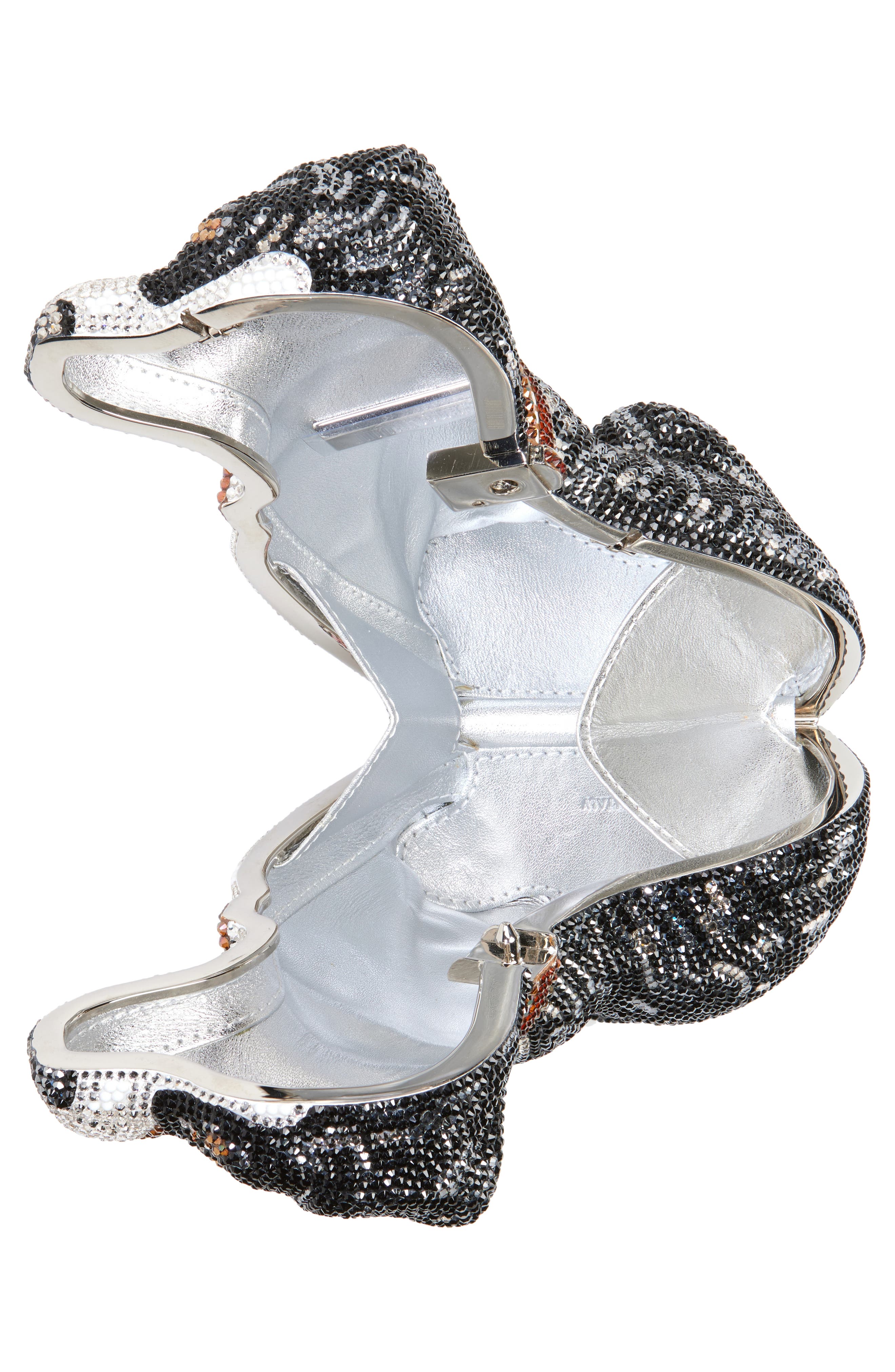 Judith Leiber Juno Puppy Crystal Clutch, Alternate, color, 
