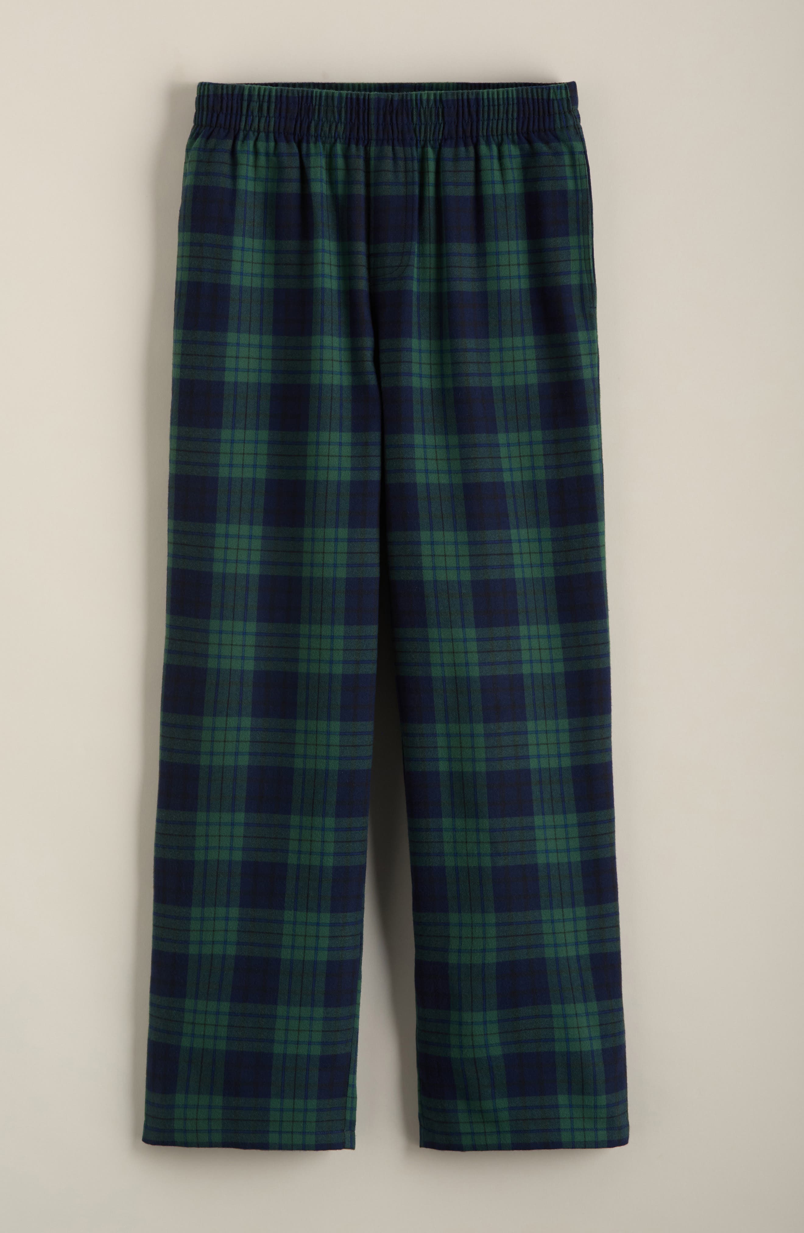 NAVY EVERGREEN PLAID