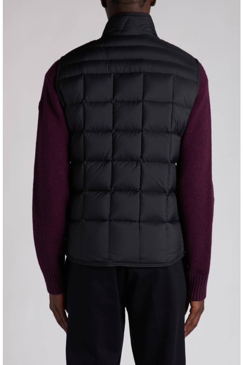 Estagnous Down Puffer Vest, Alternate, color, BLACK