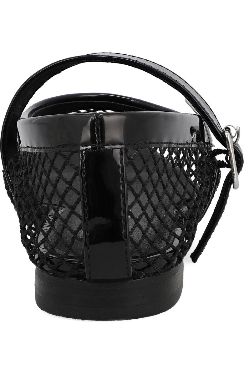 MIA Rayza Woven Mary Jane Flat, Alternate, color, Black