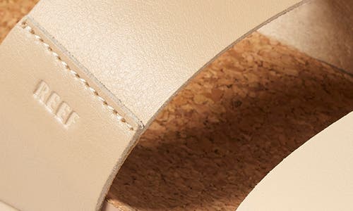 Reef Cushion Vista Hi Platform Slide Sandal In Oasis Duo