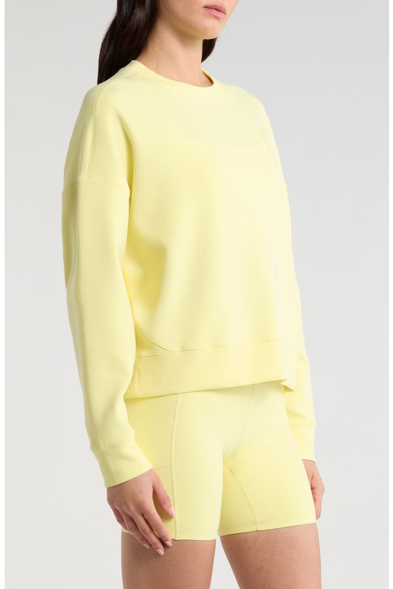 DreamGlow Crewneck Sweatshirt, Alternate, color, LEMON LIME