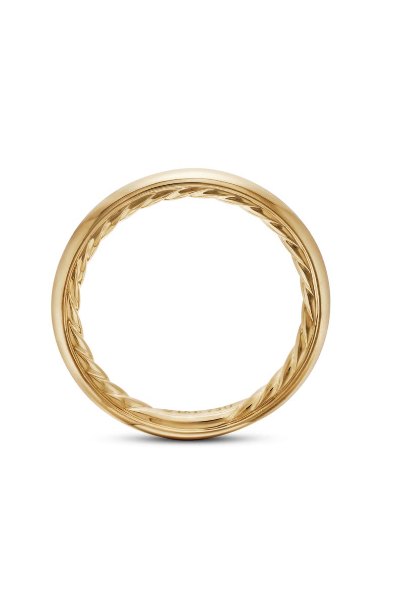 David Yurman DY Eden Band Ring in 18K Yellow Gold, Alternate, color,