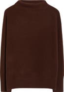 Vince Boiled Cashmere Funnel Neck Pullover