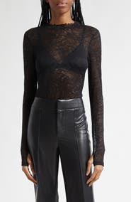 Alice + Olivia Taeyn Lace Bodysuit