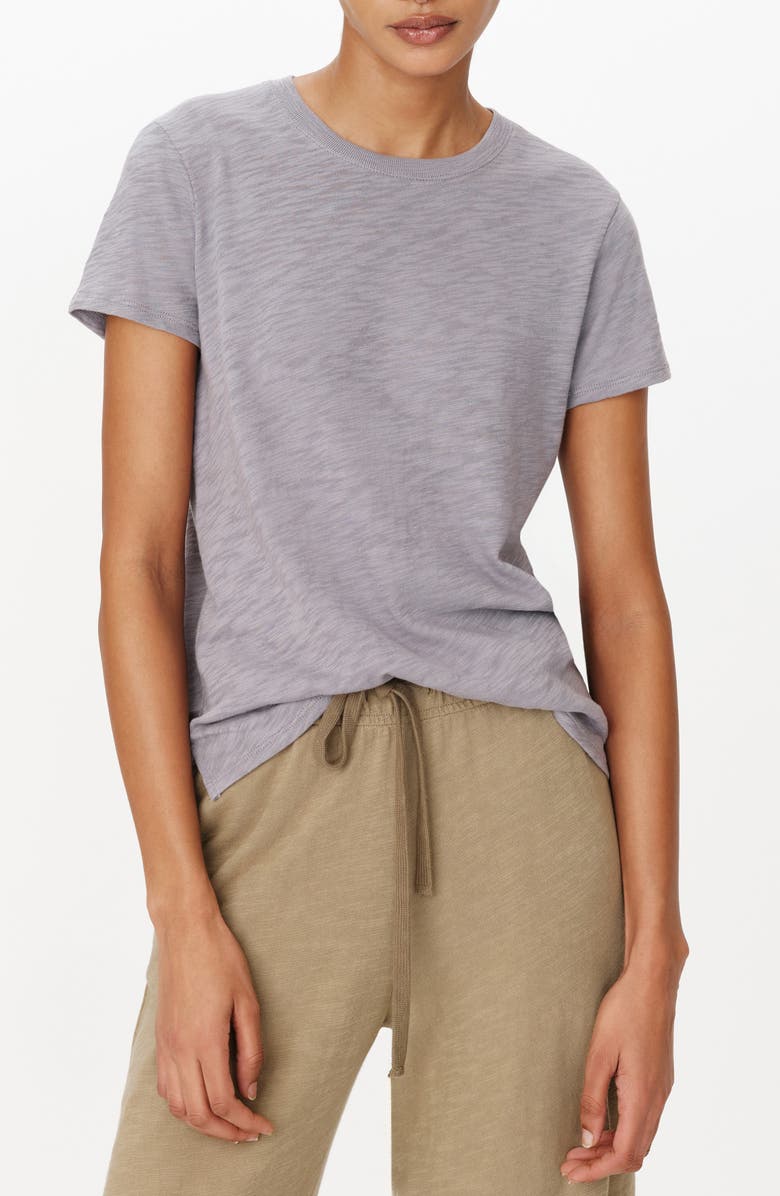 ATM Anthony Thomas Melillo Schoolboy Cotton Crewneck T-Shirt, Main, color, Moon