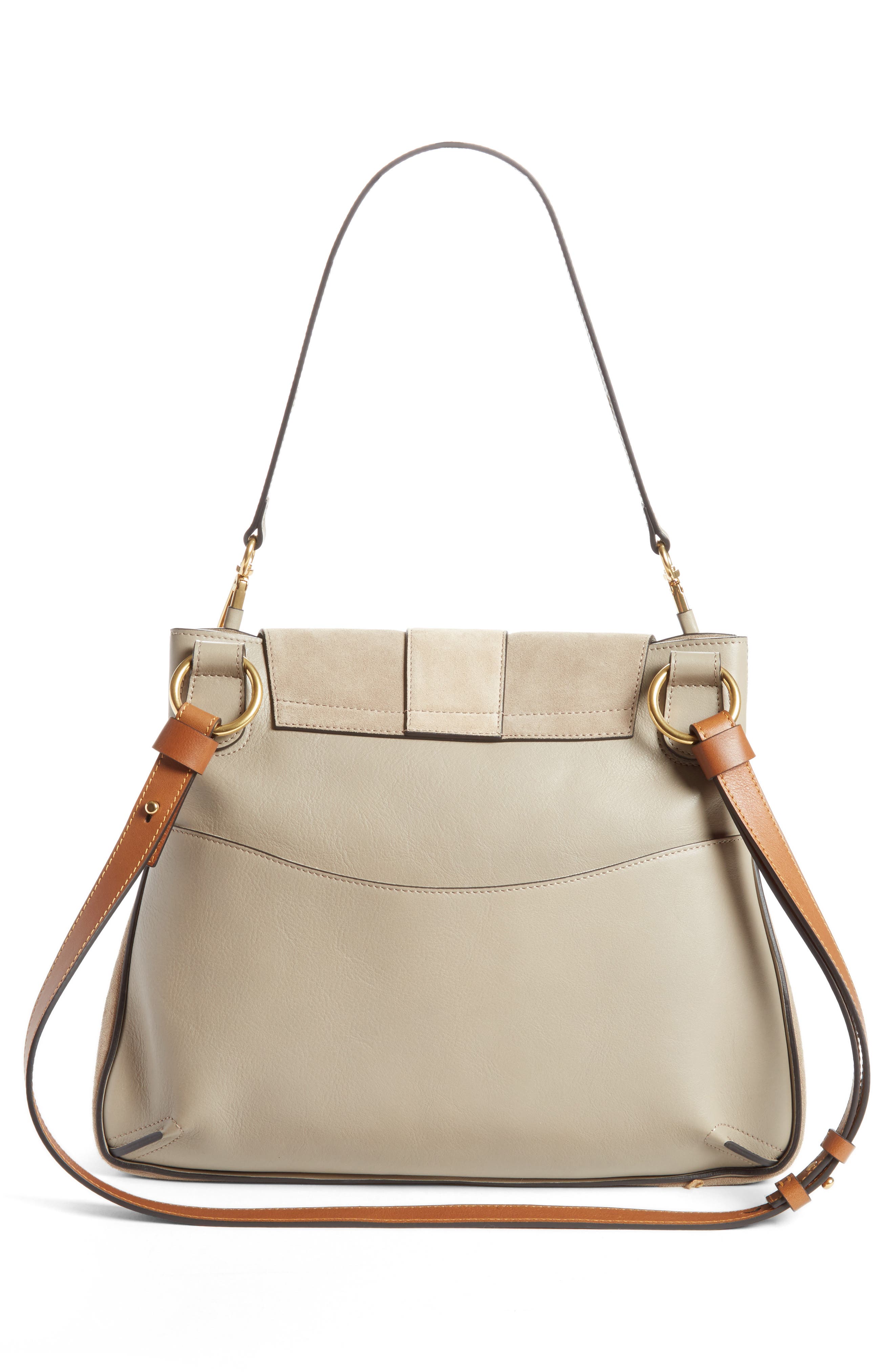 Chloé Medium Lexa Leather Shoulder Bag, Alternate, color, 