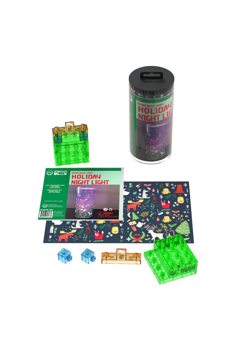 E-Blox Eblox Power Blox Byo Holiday Night Light Winter Ages 5+, Main, color, Multicolored