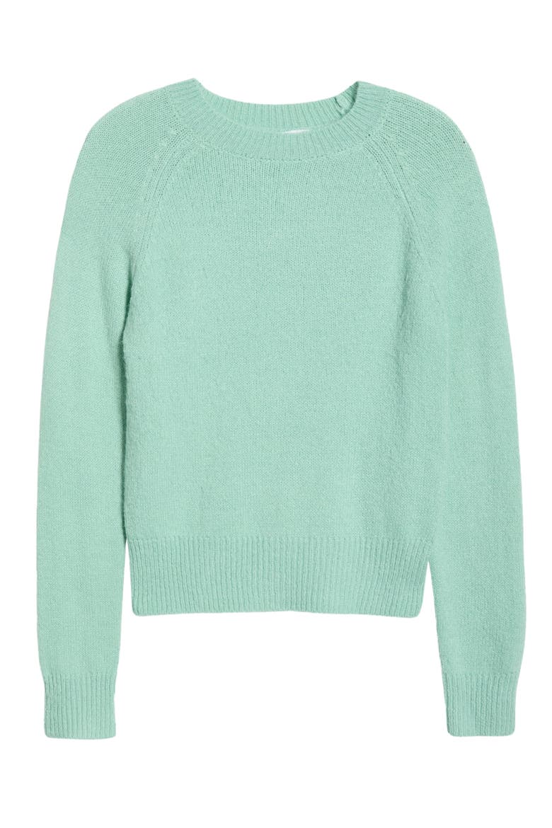 Brigett Crewneck Sweater, Alternate, color, MINT