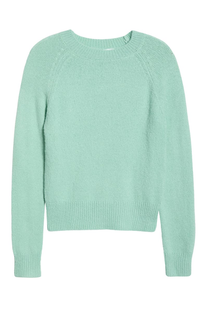 ASTR the Label Brigett Crewneck Sweater, Alternate, color, Mint