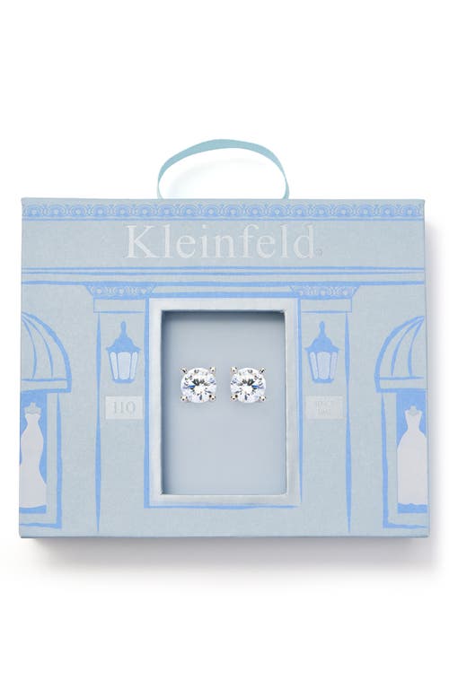 Kleinfeld Cubic Zirconia Small Round Stud Earrings