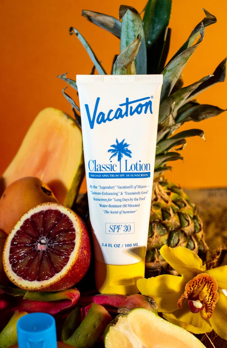 Vacation Classic Lotion Broad Spectrum SPF 30 Sunscreen, Alternate, color, 
