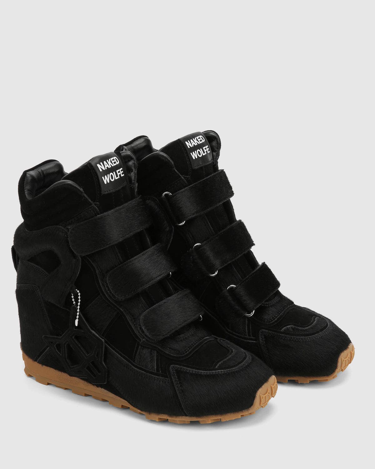 Naked Wolfe Element Wedge, Alternate, color, Black