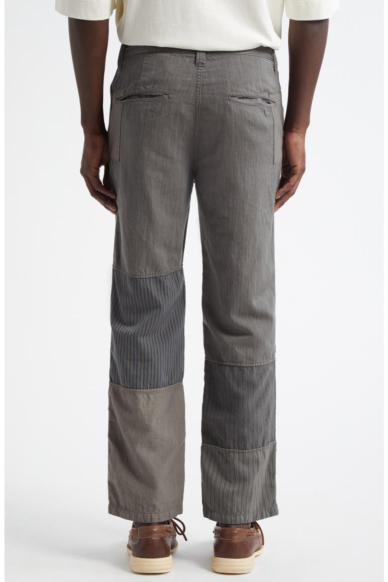 Bricolage Wool & Linen Pants, Alternate, color, GREY