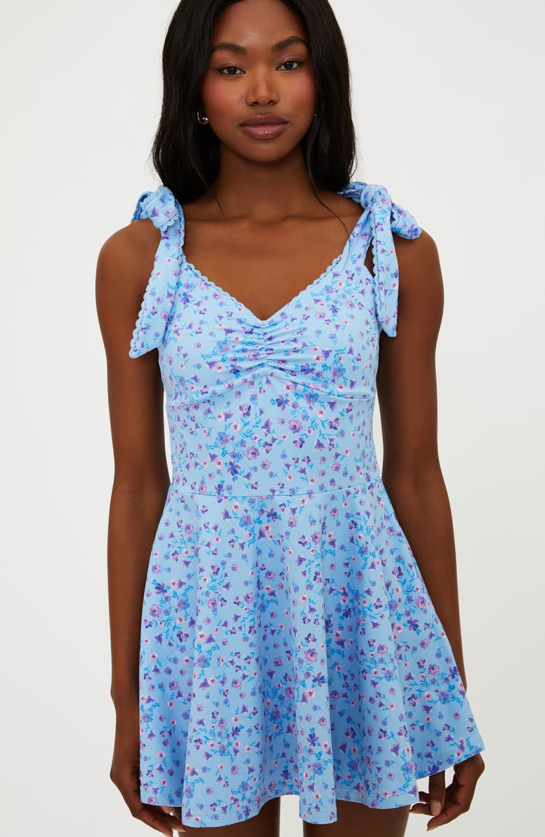 Beach Riot Pixie Floral Active Dress, Alternate, color, 