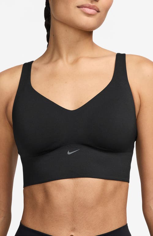 Nike Alate Sports Bra In Black