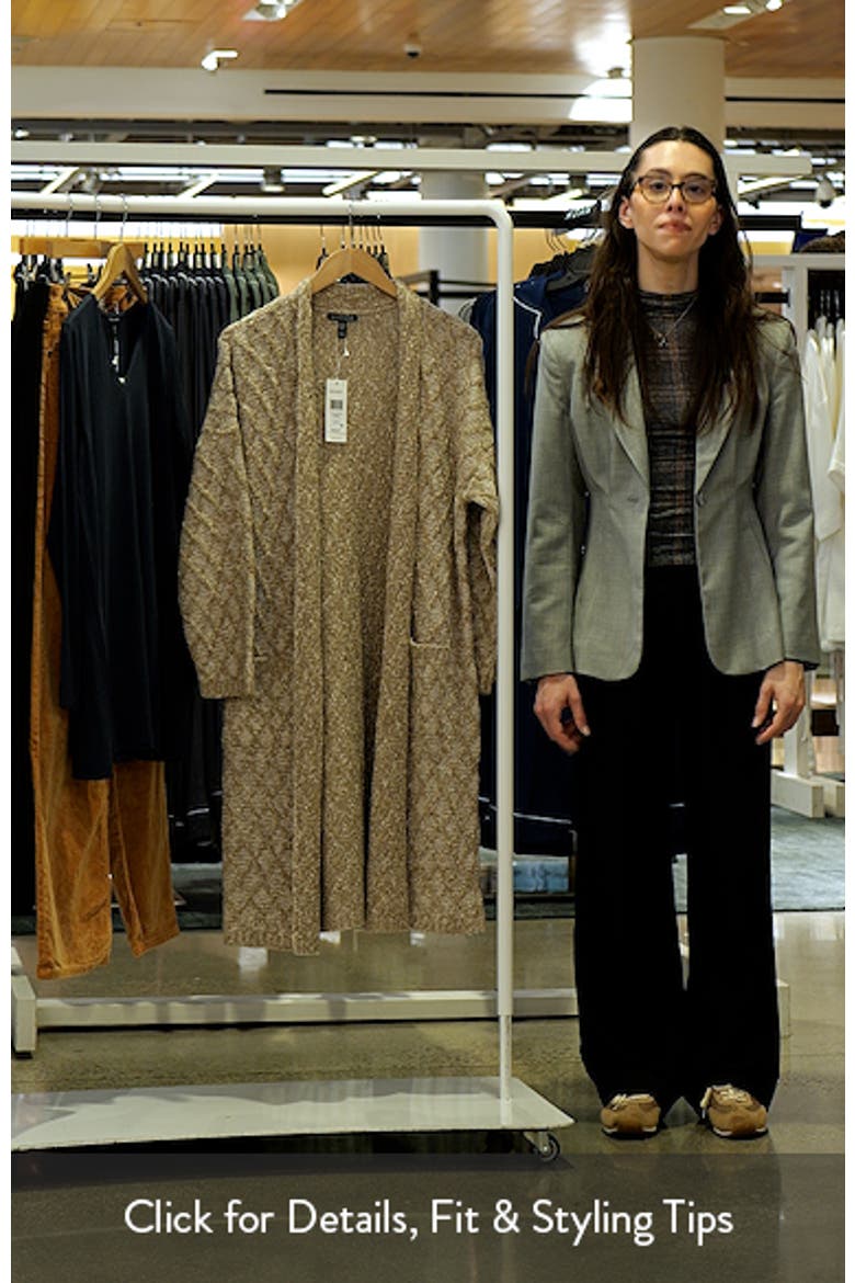 Organic Cotton Diamond Stitch Cardigan video