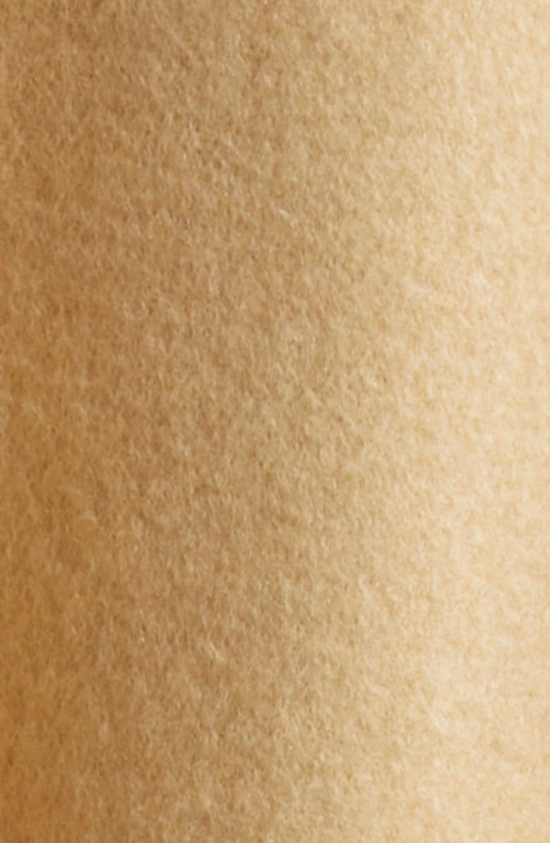 Burberry Check/EKD Reversible Hooded Cashmere Cape, Alternate, color, 