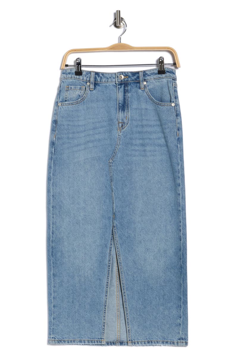 Sanctuary Denim Midi Skirt, Alternate, color,