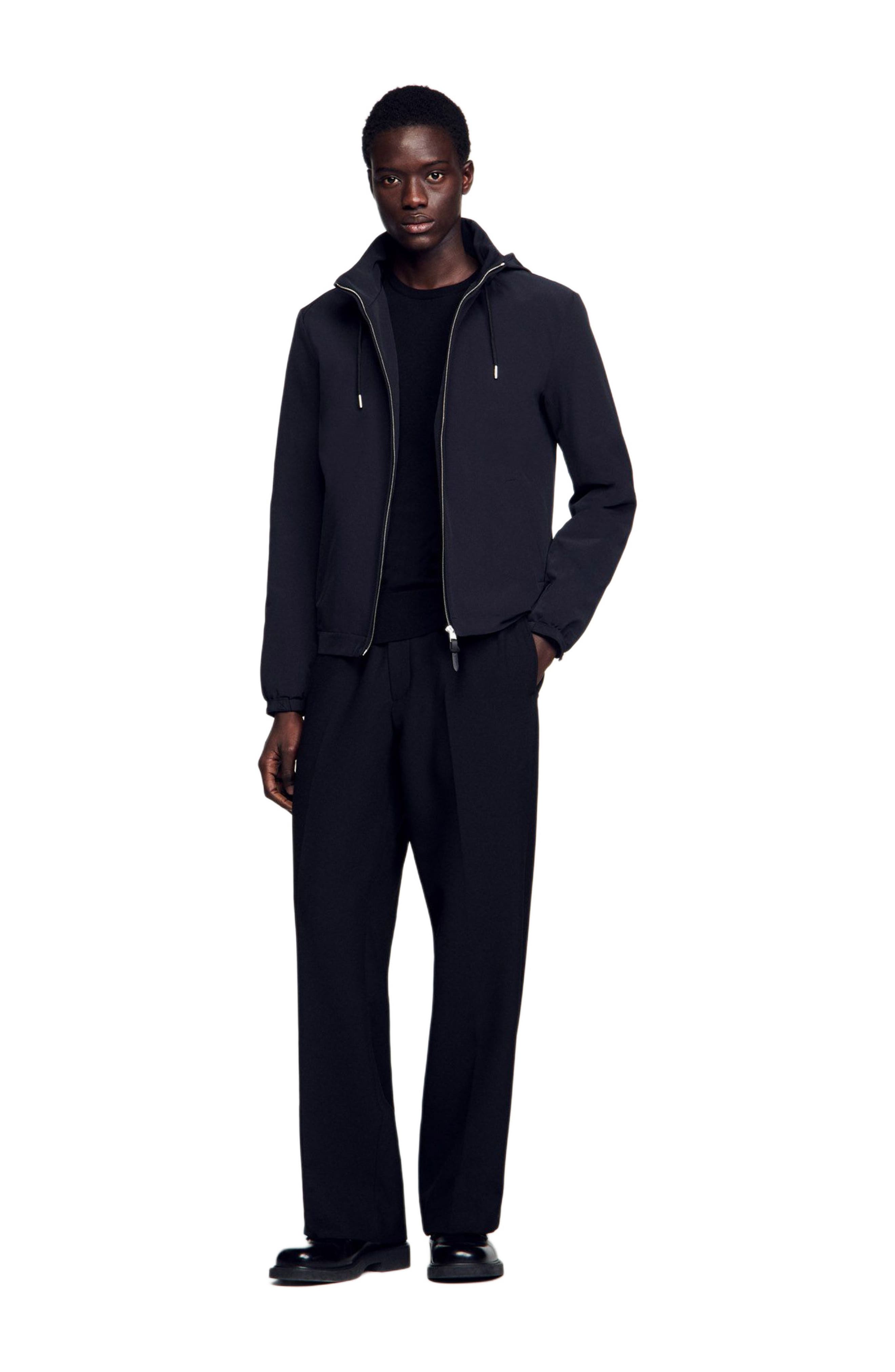 Zip-up hooded jacket - image 3