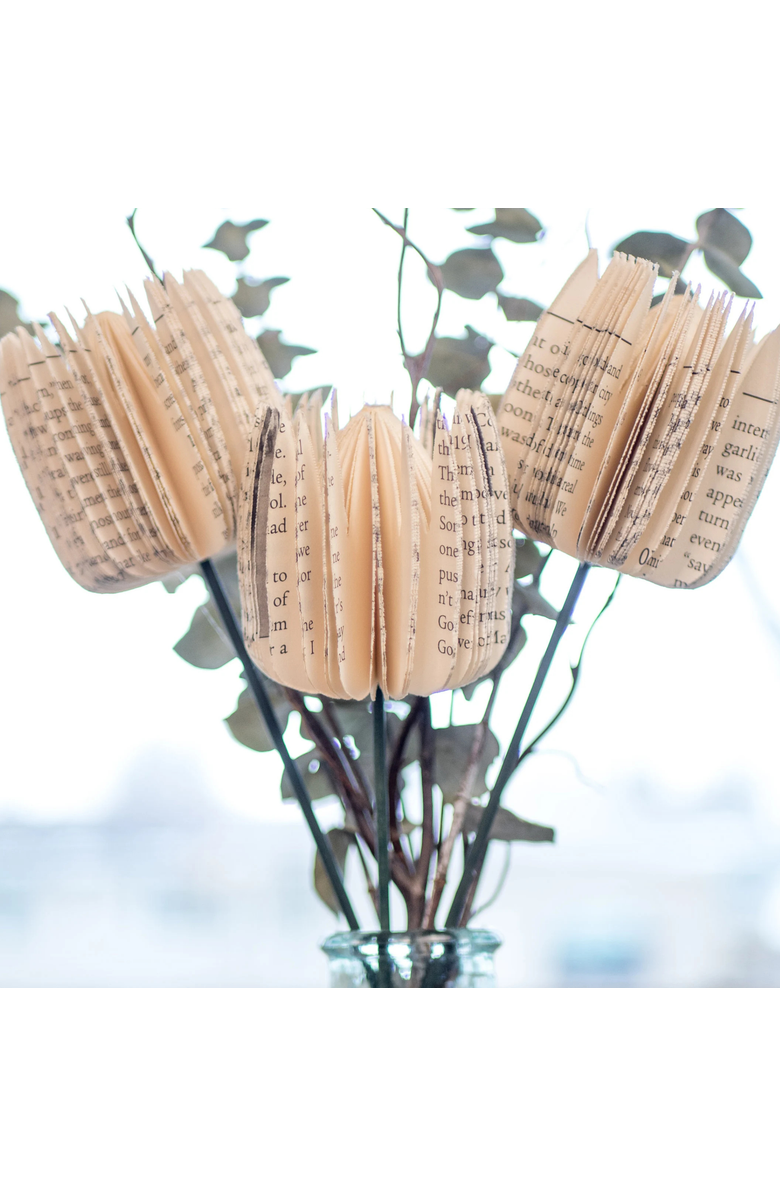 Root to Vine Book Flower Stems-Set of 3, Main, color, Neutral