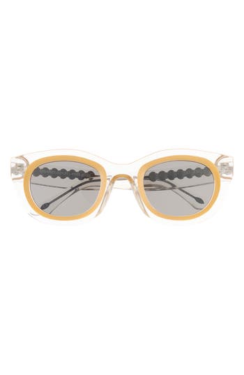 Cult Gaia Lili 50mm Square Sunglasses
