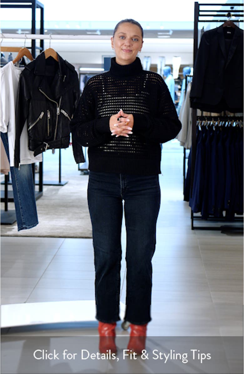 Jody Openwork Cotton Sweater, sales video thumbnail