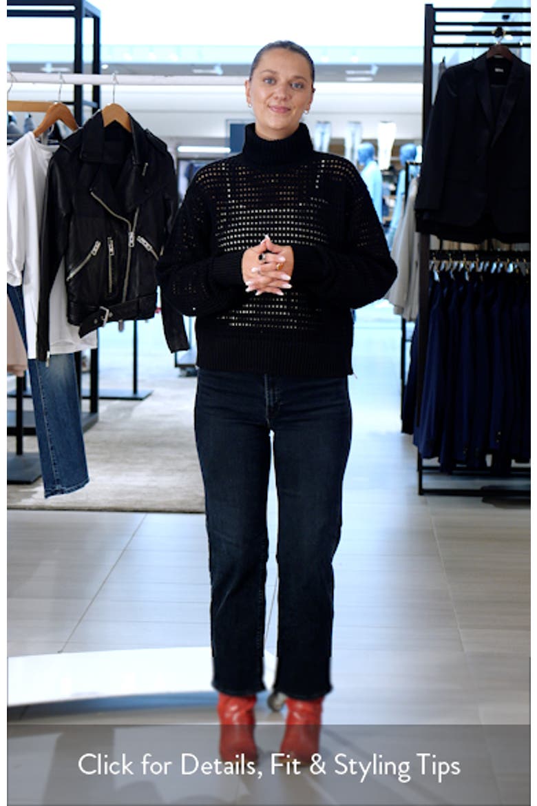 Jody Openwork Cotton Sweater video