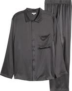 Lunya Long Sleeve Washable Silk Pajamas