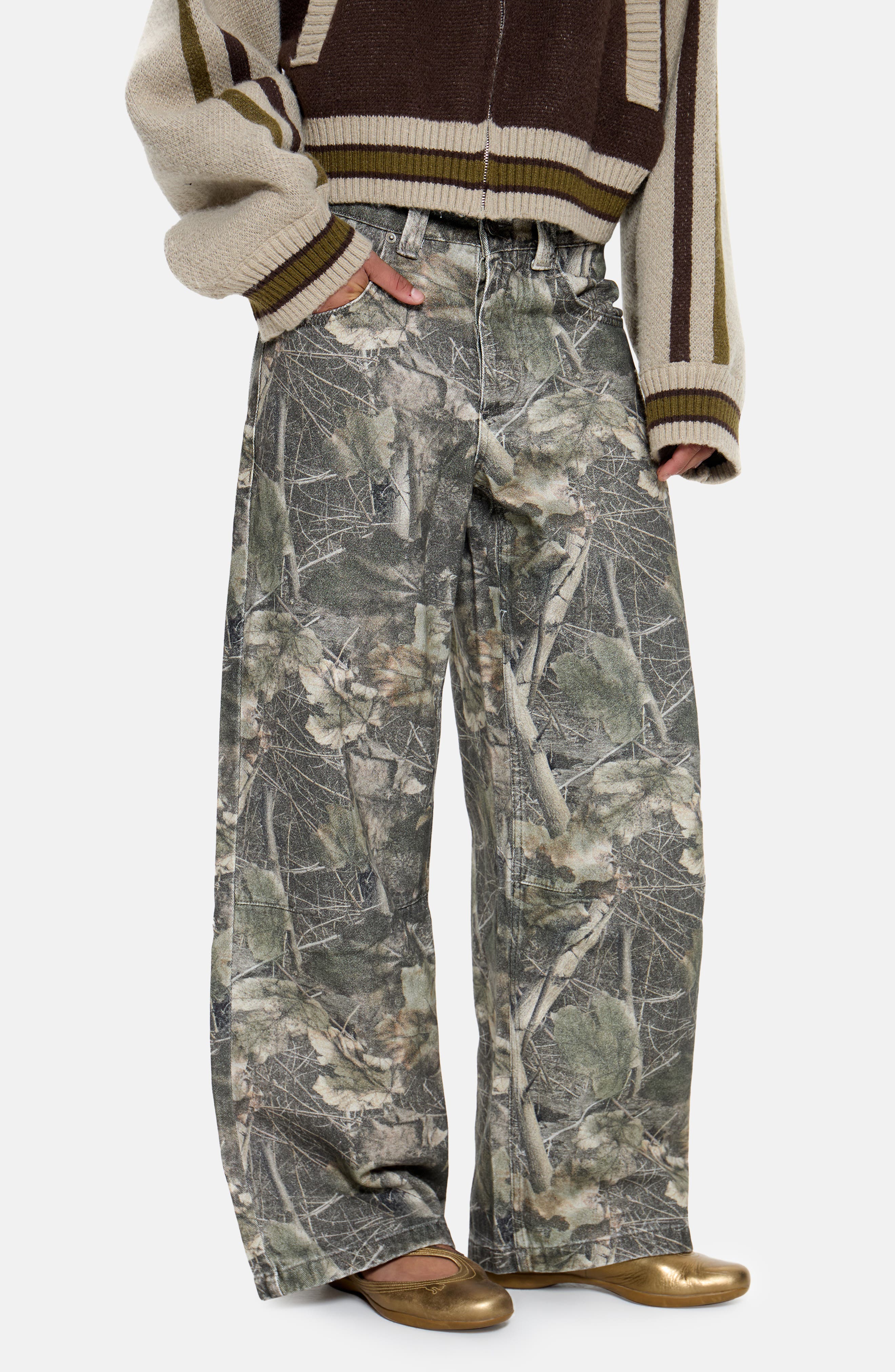 JADED LONDON Woodland Colossus Baggy Jeans (Women) | Nordstrom