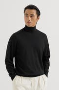 Brunello Cucinelli Cashmere and silk lightweight turtleneck sweater