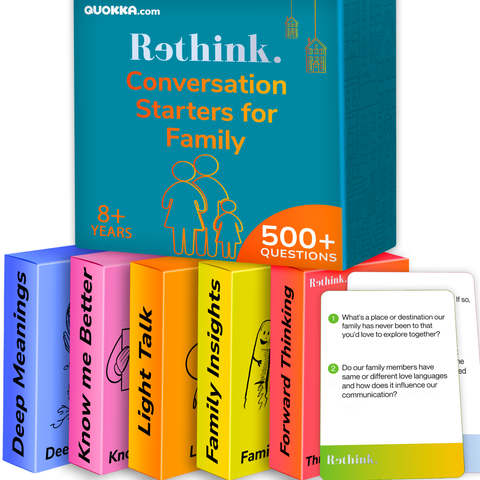 Conversation Family Games for Kids and Adults
