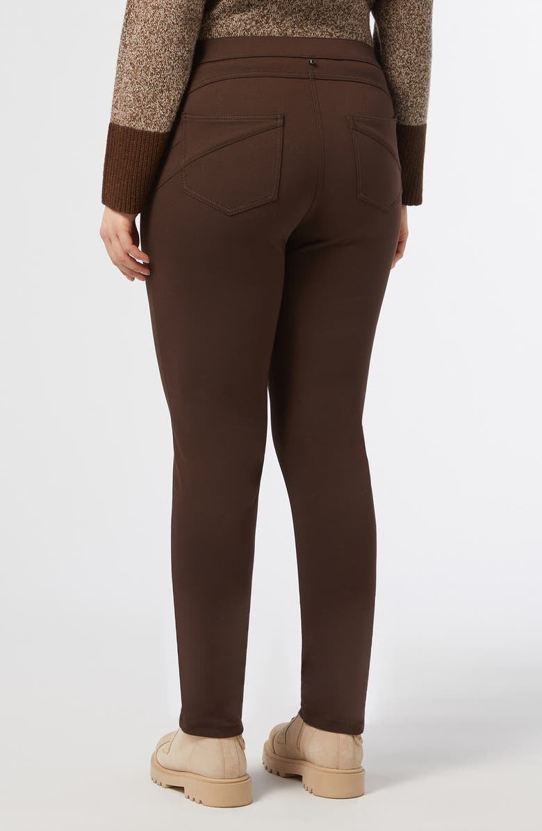 Marina Rinaldi Sublime Slim Fit Knit Pants, Alternate, color, 